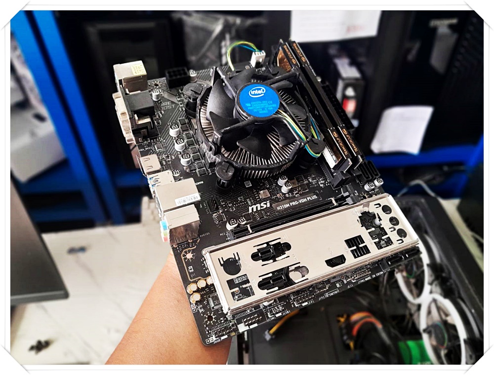 ** มือ 2 ** ชุดเช็ต upgrade I3 9100F+MB H310+RAM 16G