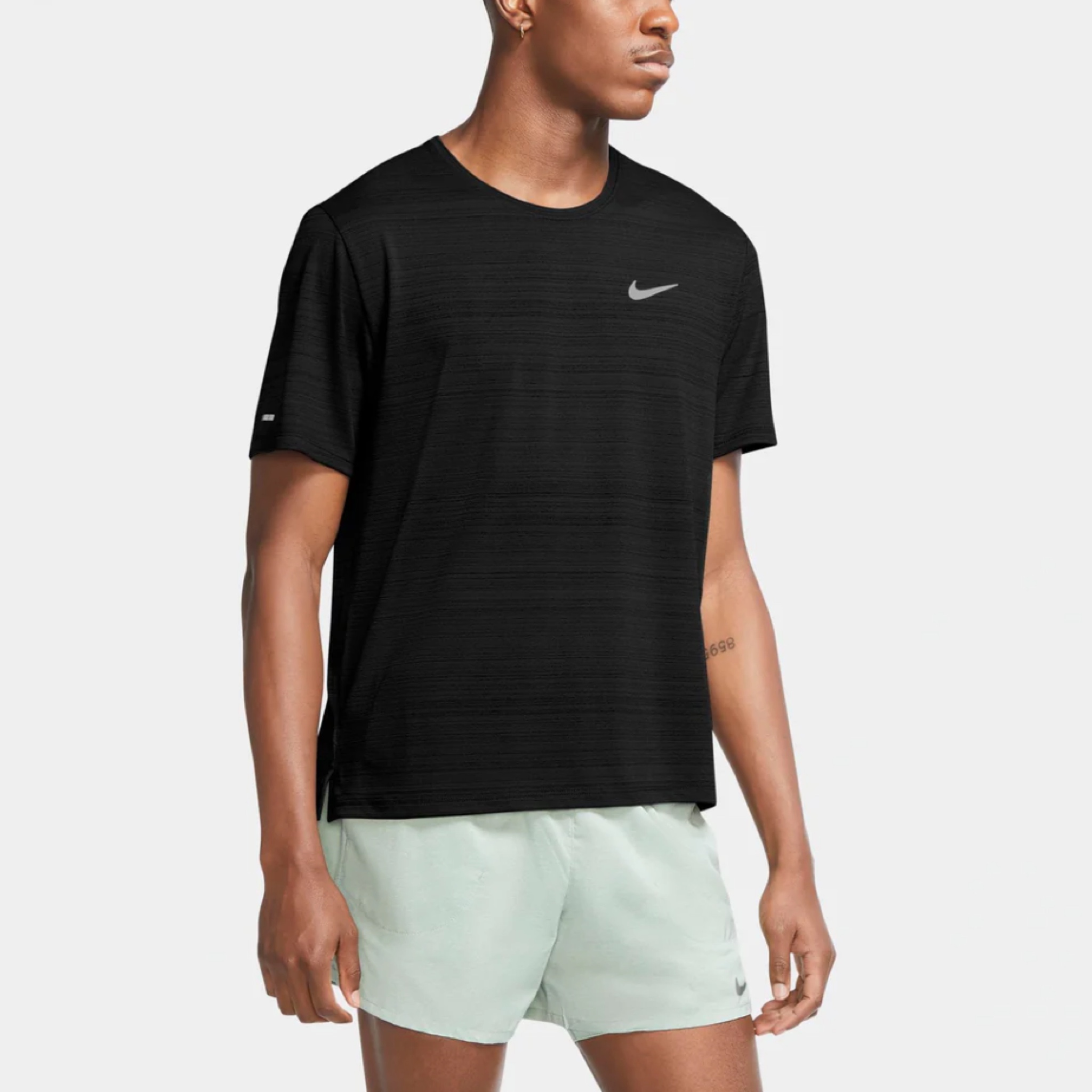 เสื้อวิ่ง Nike Miler Dri-FIT Running Shirt ‘BLACK’ (S,M)