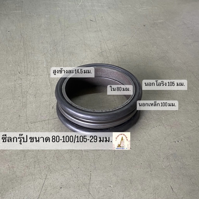 ซีลกรุ๊ปตัวเดิน ขนาด 80-100/105-29 มม.