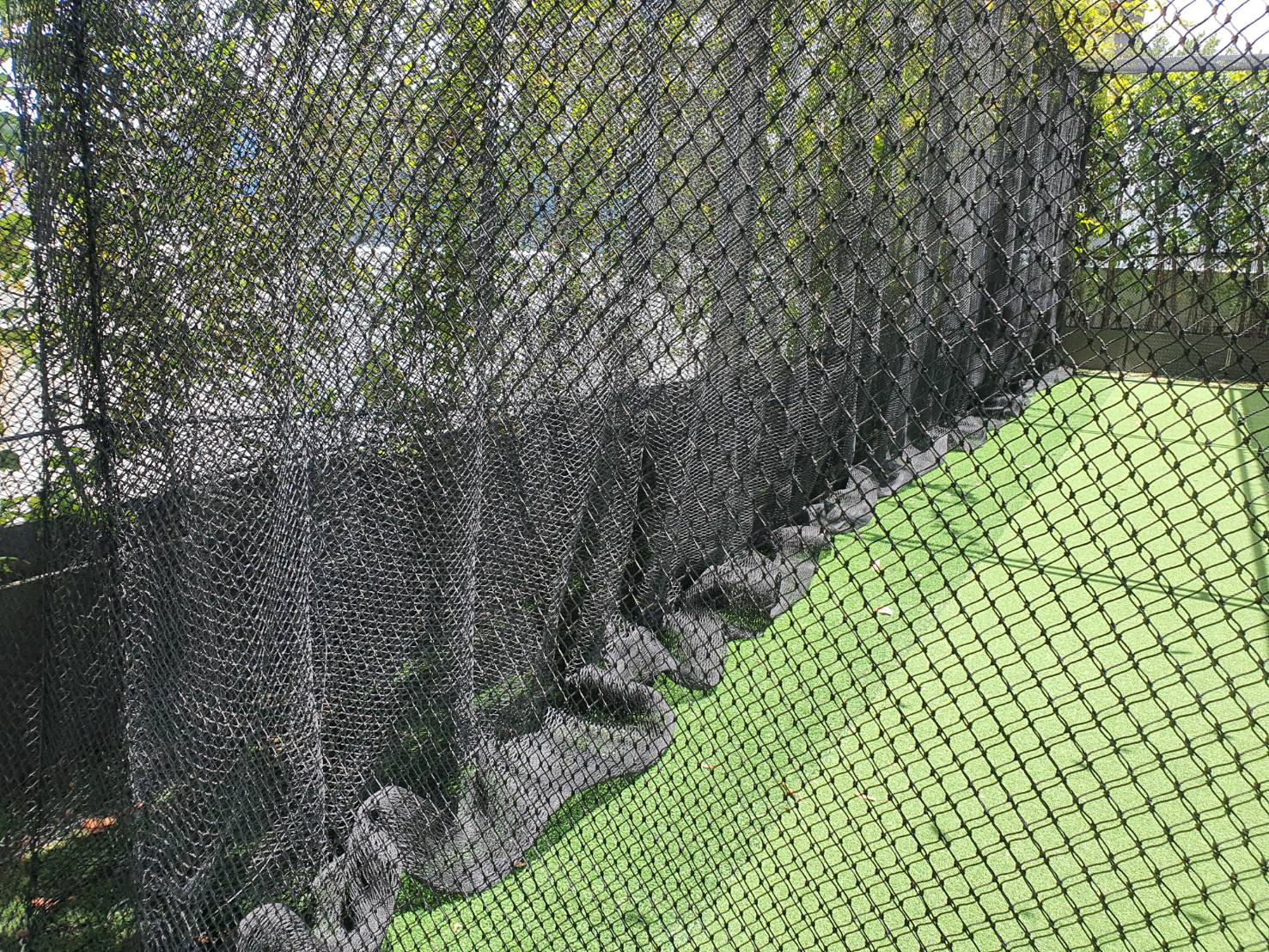 ตาข่ายสนามซ้อมไดร์ฟกอล์ฟในบ้านและห้องซ้อมไดร์กอล์ฟ