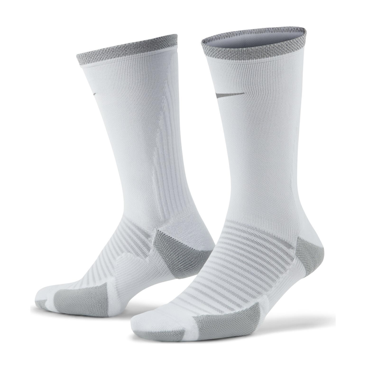 ถุงเท้าวิ่ง Nike Spark Cushioned Crew Running Socks ‘BLACK’ (M,L)