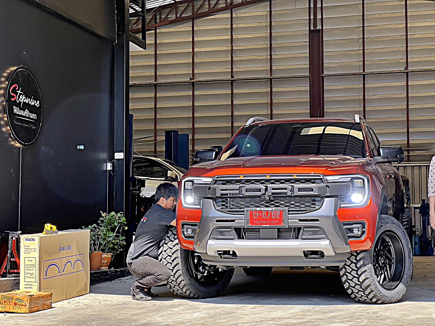 Ford wildtrak nextgen จองคิวมาจาก ภูเก็ต ทำทรงเมกา ครบชุดที่ STEP9