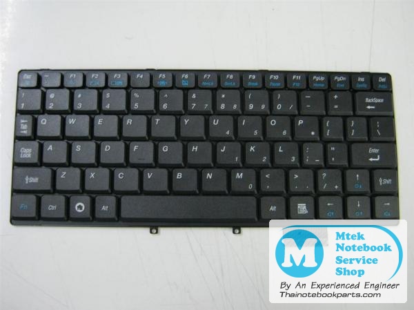 MT02431 คีย์บอร์ดโน๊ตบุ๊ค Lenovo IdeaPad S9, S9E, S10, S10E - 25-008121, MAR-US, AEQA1STU010 Notebook Keyboard (สีดำ สินค้าใหม่ แป้นพิมพ์ English) 1