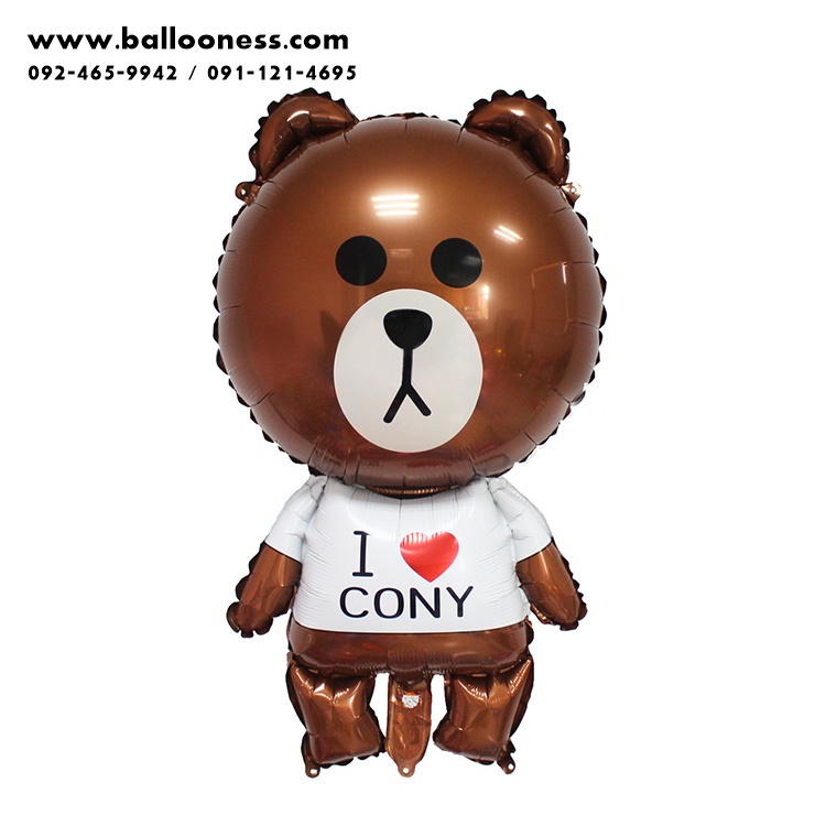 ลูกโป่งฟอยโคนี่ หมีโคนี่ /Cony Line Friend