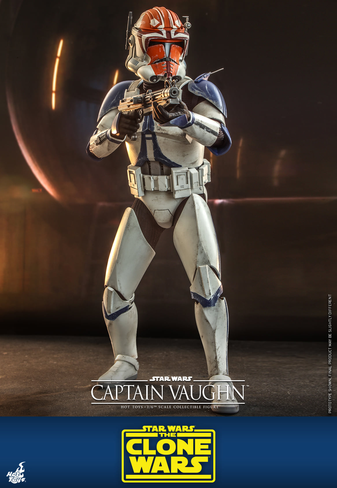 TMS 65 STAR WARS : THE CLONE WARS – CAPTAIN VAUGHN