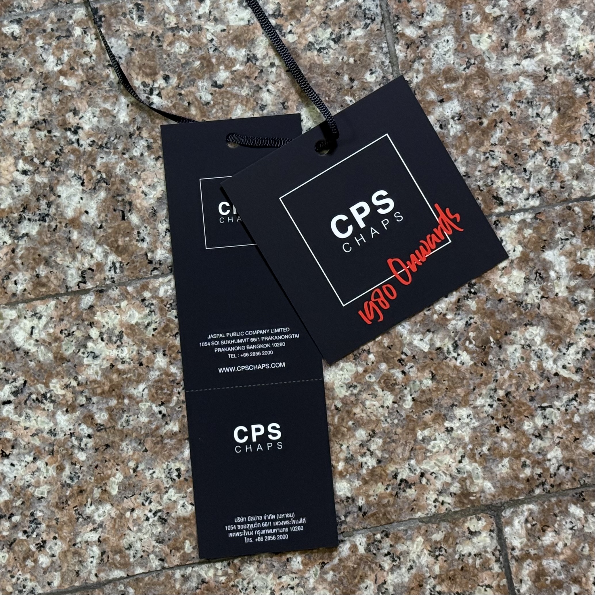 กระเป๋า CPS CHAPS Monogram Wallet ‘BLACK’