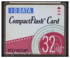 IO DATA - CF Card 32MB 8X Compact Flash Card