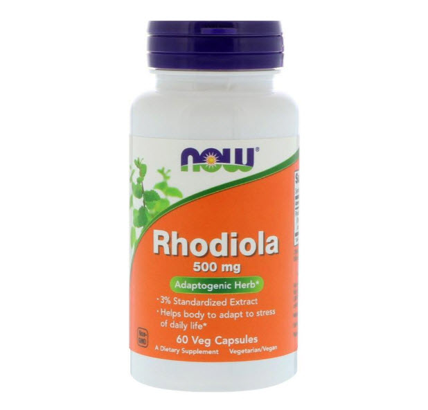 Now Foods, Rhodiola, 500 mg, 60 Veg Capsules
