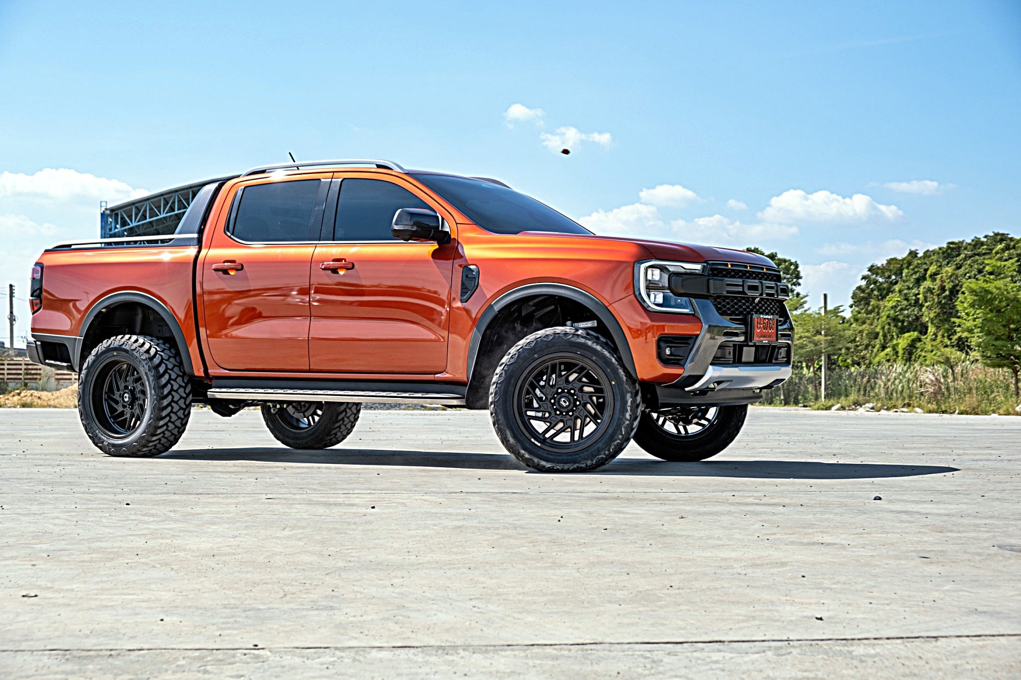 Ford wildtrak nextgen จองคิวมาจาก ภูเก็ต ทำทรงเมกา ครบชุดที่ STEP9