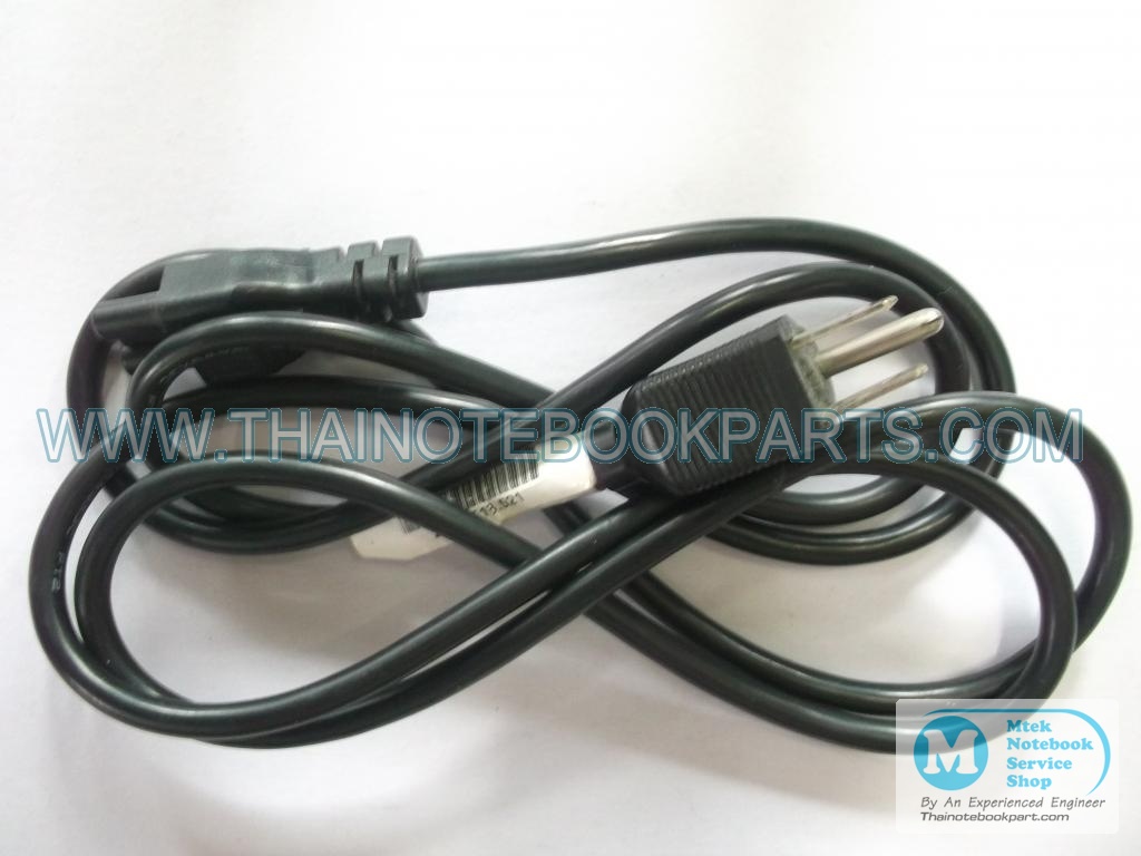 MT03401 สายไฟอะแดปเตอร์ AC Adapter Cable - หัวตรง 3 ขั้ว (สินค้ามือสอง) 2