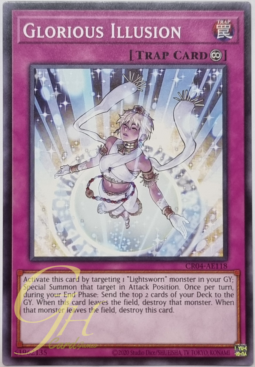 Yugioh [CR04-AE118] Glorious Illusion (Common)