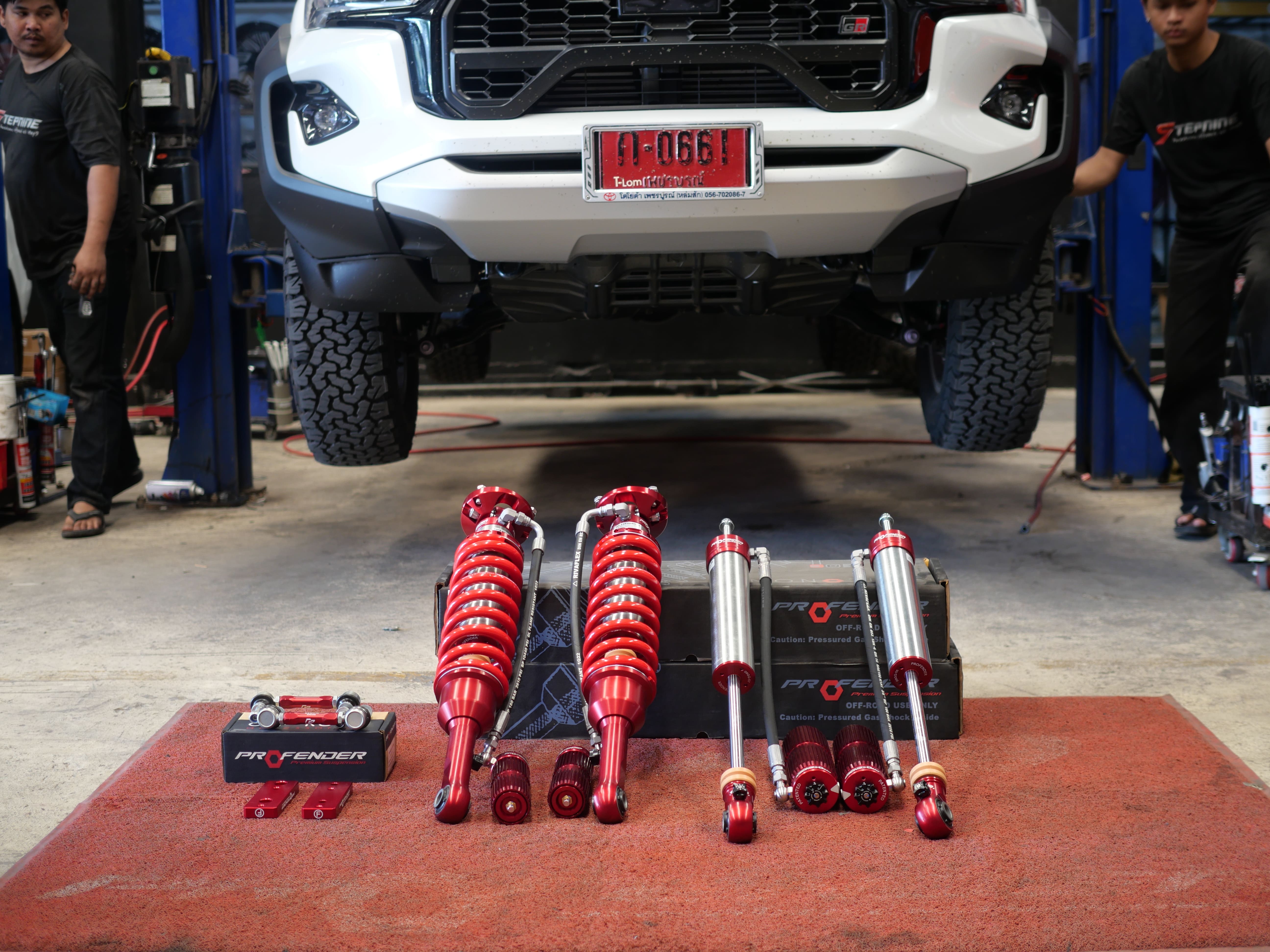 ชุดโช๊คอัพ Profender รุ่น Tune Series 2WAYS สำหรับรถ Toyota Revo GR-S