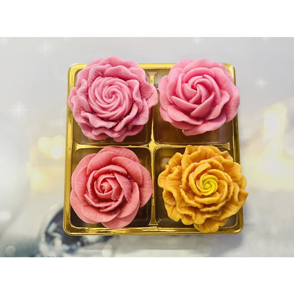 แม่พิมพ์ขนม 3มิติ ดอกกุหลาบ ลายสวย ดอกคมชัด สวยทุกมิติ ต้อนรับวันวาเลนไทน์