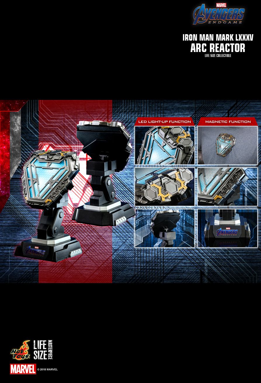IRON MAN MARK LXXXV ARC REACTOR