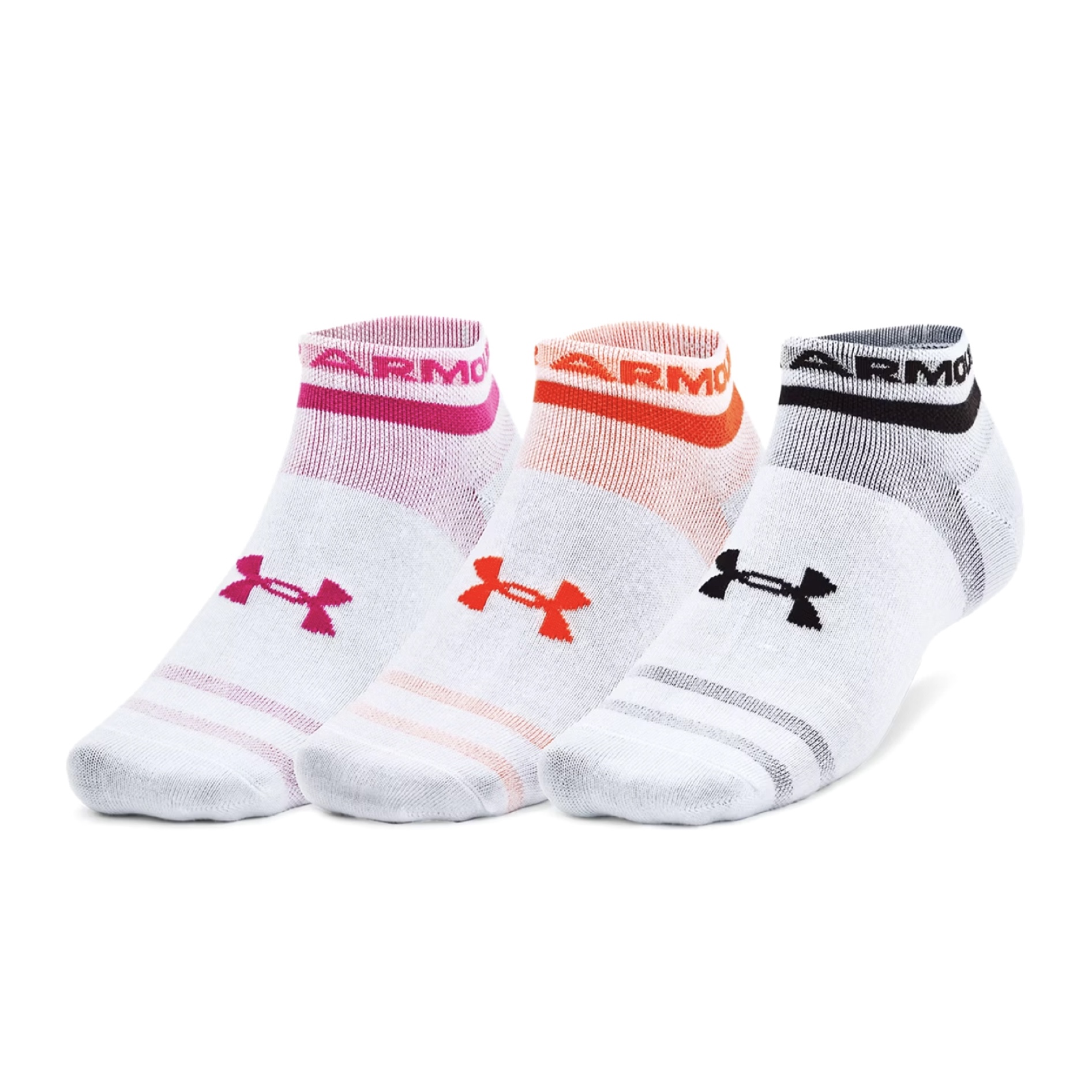 ถุงเท้าวิ่ง Under Armour Essential Ankle Socks (SM,MD,LG,XL) #แพค3คู่