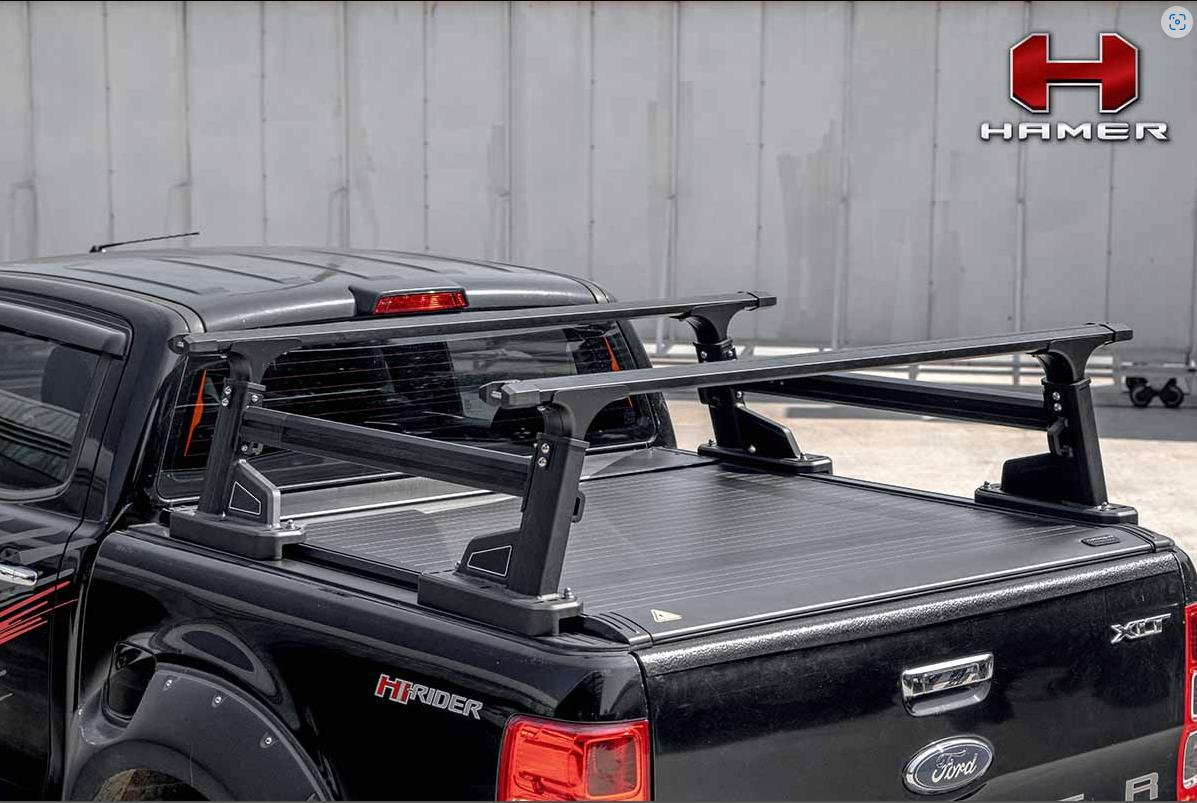 แร็ควางเต๊นท์ รุ่น ALUMINUM สามารถปรับขนาดให้เข้ากับรุ่นรถได้ ROOF TENT RACK