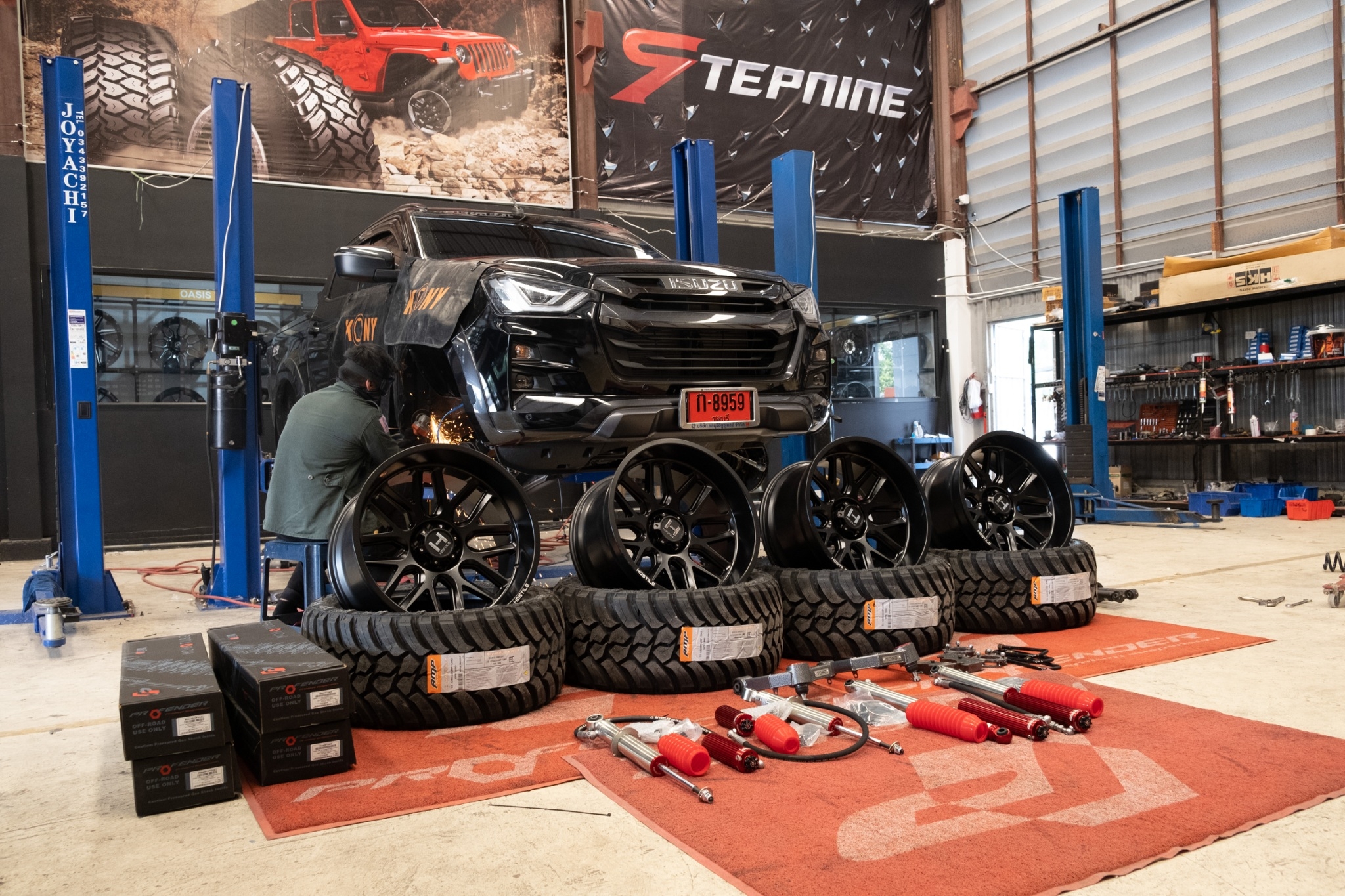 ล้อแท้ HOSTILE H120 ขอบ22 ใส่ D-MAX