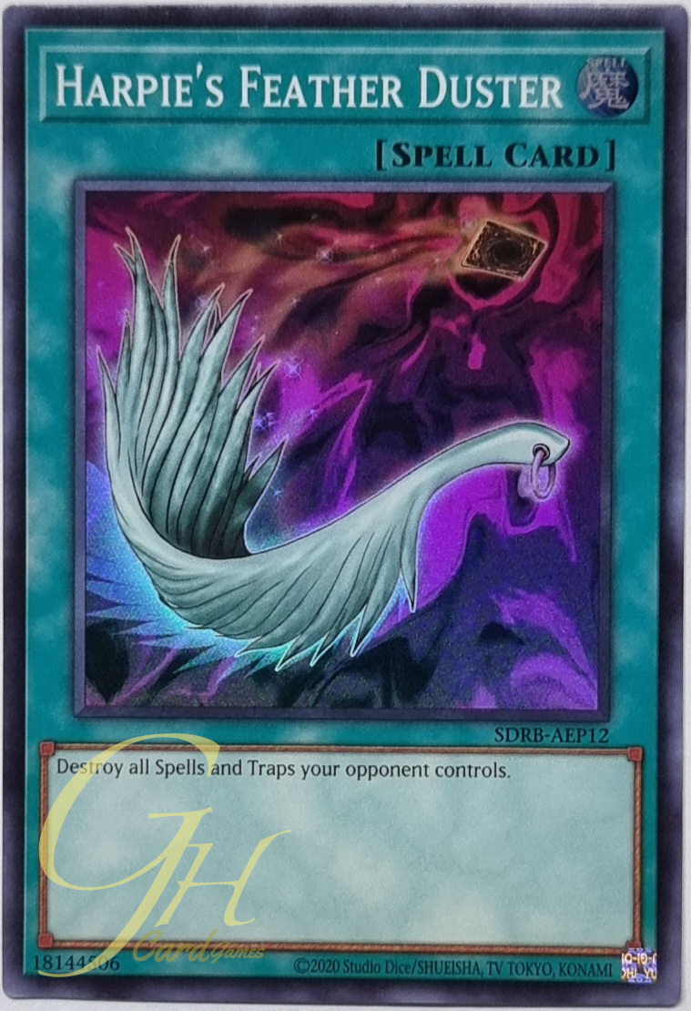 Yugioh [SDRB-AEP12] Harpie's Feather Duster (Super Rare)