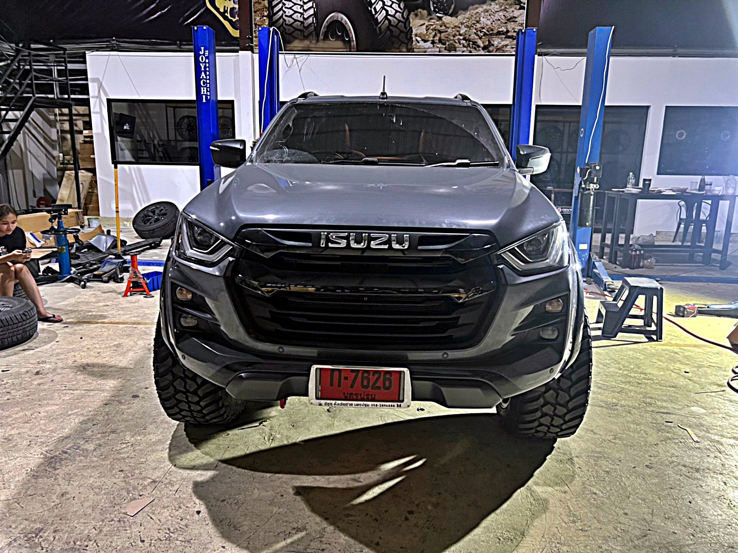 D_MAX_ทะเบียนนครปฐม ทำทรงเมกาที่ STEP9