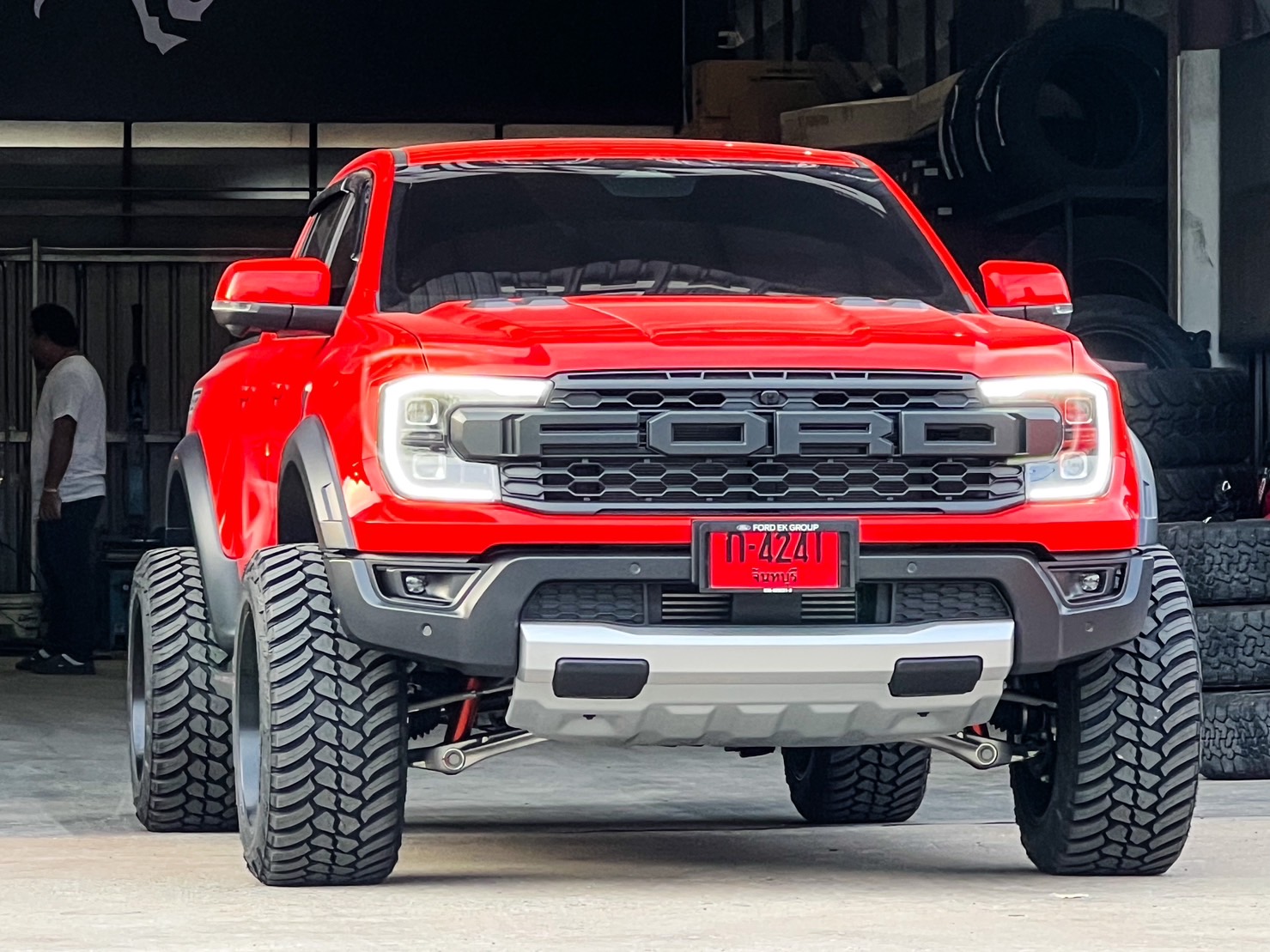 FORD RAPTOR DIESEL ทรงเมกา จองคิวมาจากระยอง