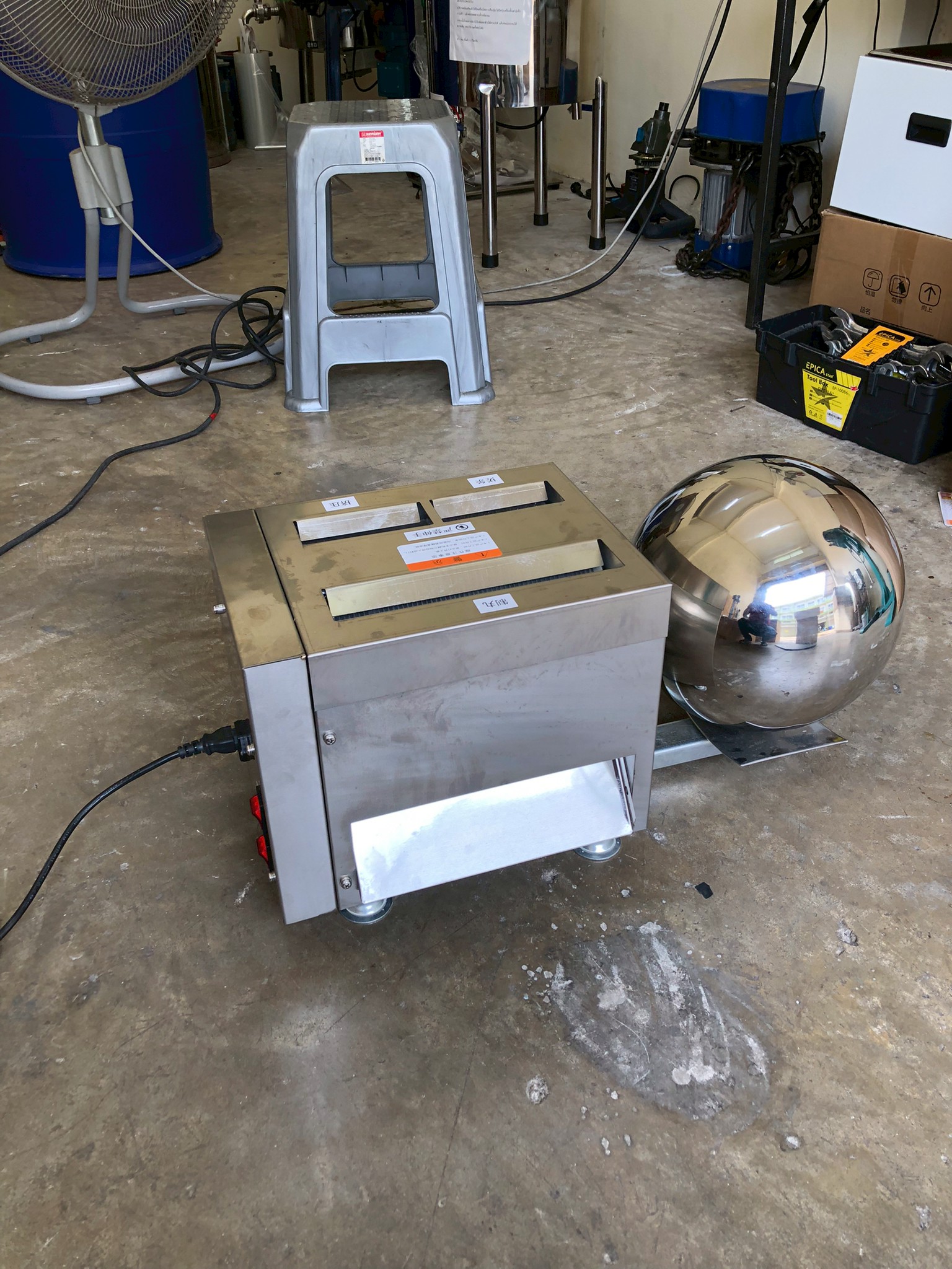 16486 ZW-3 เครื่องปั้นเม็ดยาจีนกลม ยาลูกลอน เม็ดสาคู บัวลอย เม็ดไข่มุก Pill-making and polishing integration