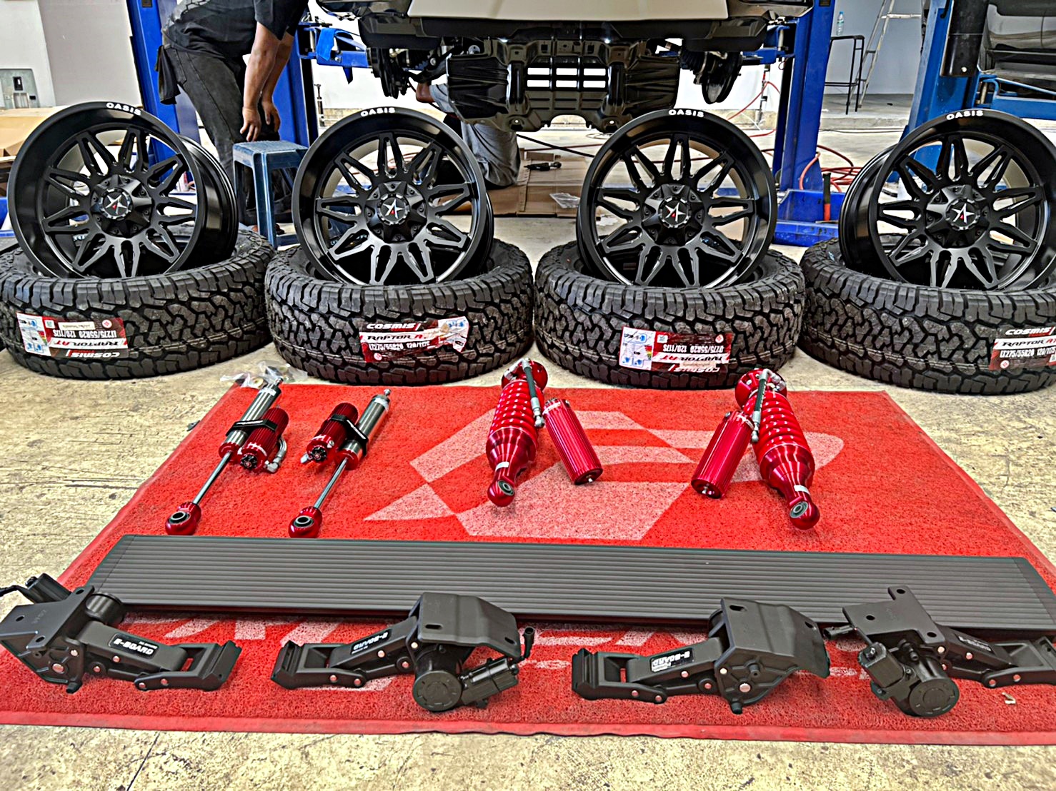 #TOYOTA_LEGENDER_จองคิวจากชัยนาท ไม่ยก ใส่ล้อออฟลบ