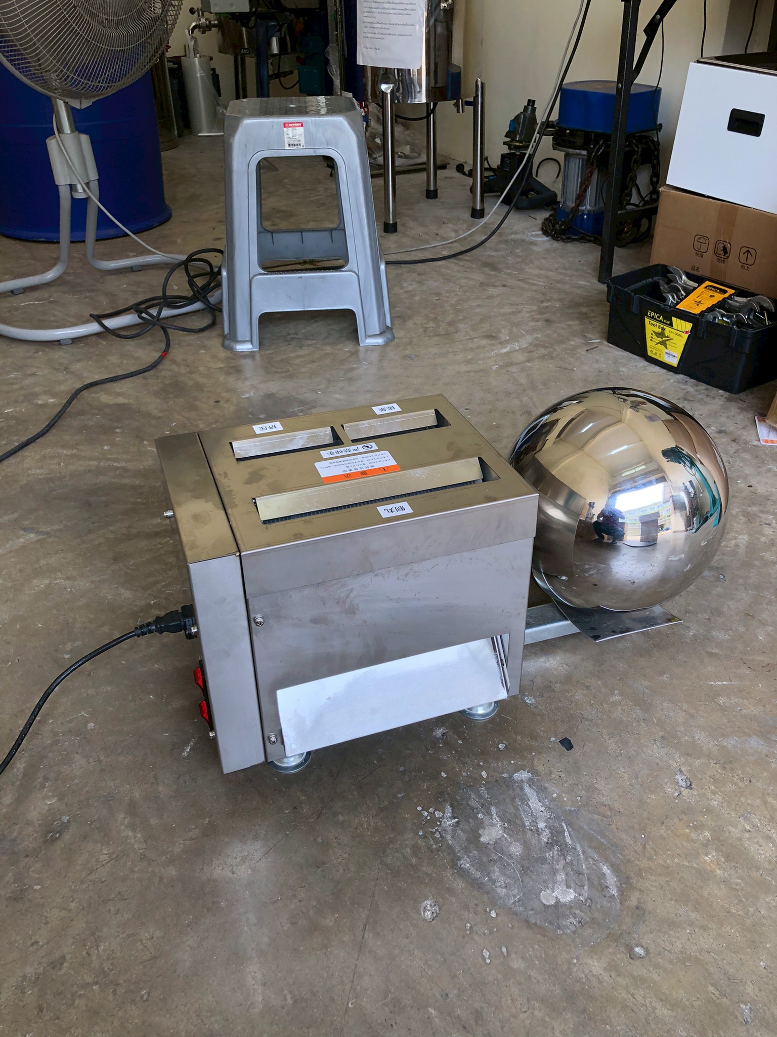 16486 ZW-3 เครื่องปั้นเม็ดยาจีนกลม ยาลูกลอน เม็ดสาคู บัวลอย เม็ดไข่มุก Pill-making and polishing integration