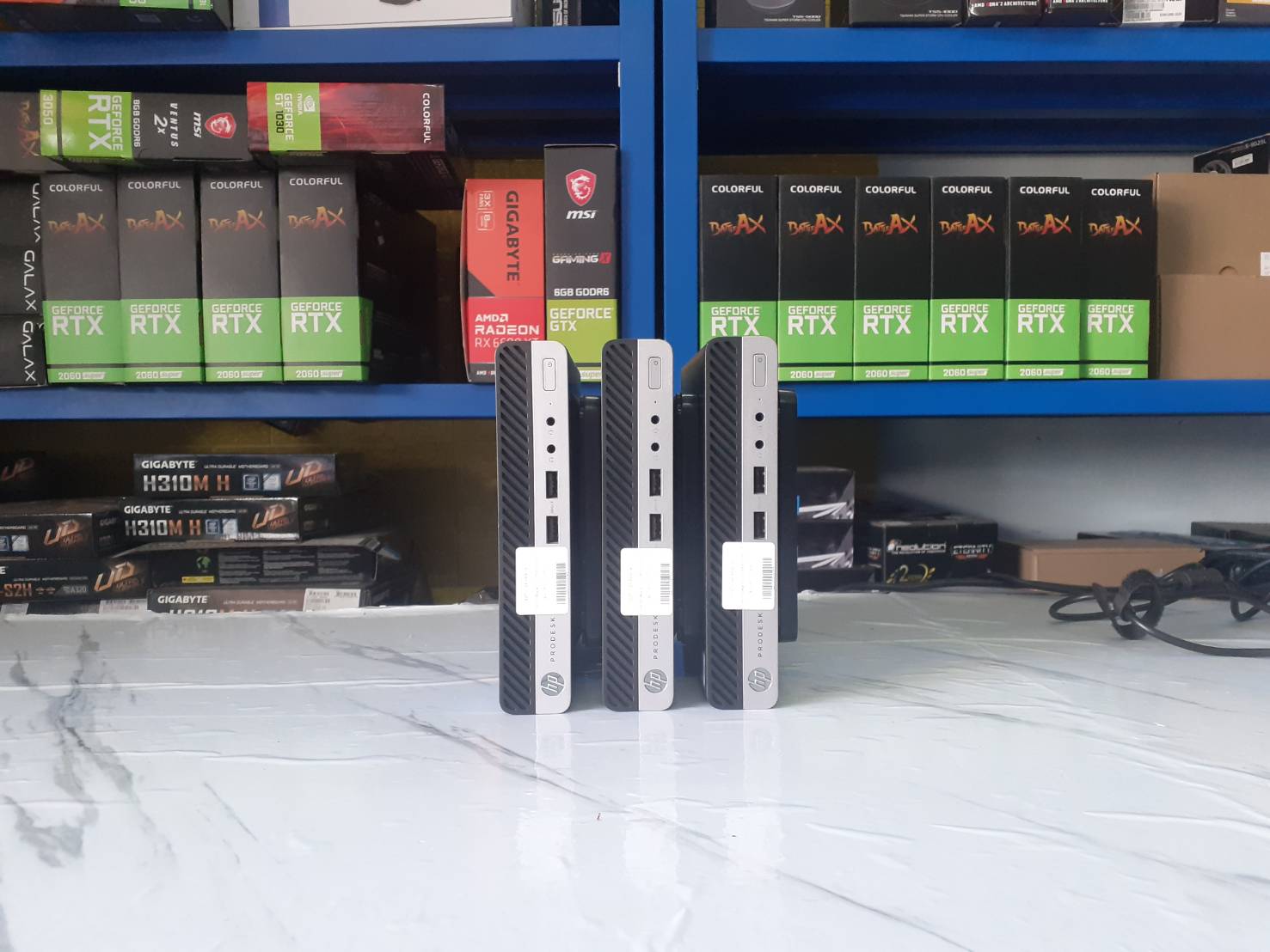 (* มือ 2 ตัวเล็กสเปคดี )HP I5 6500T+ LED IPS ไร้ขอบ