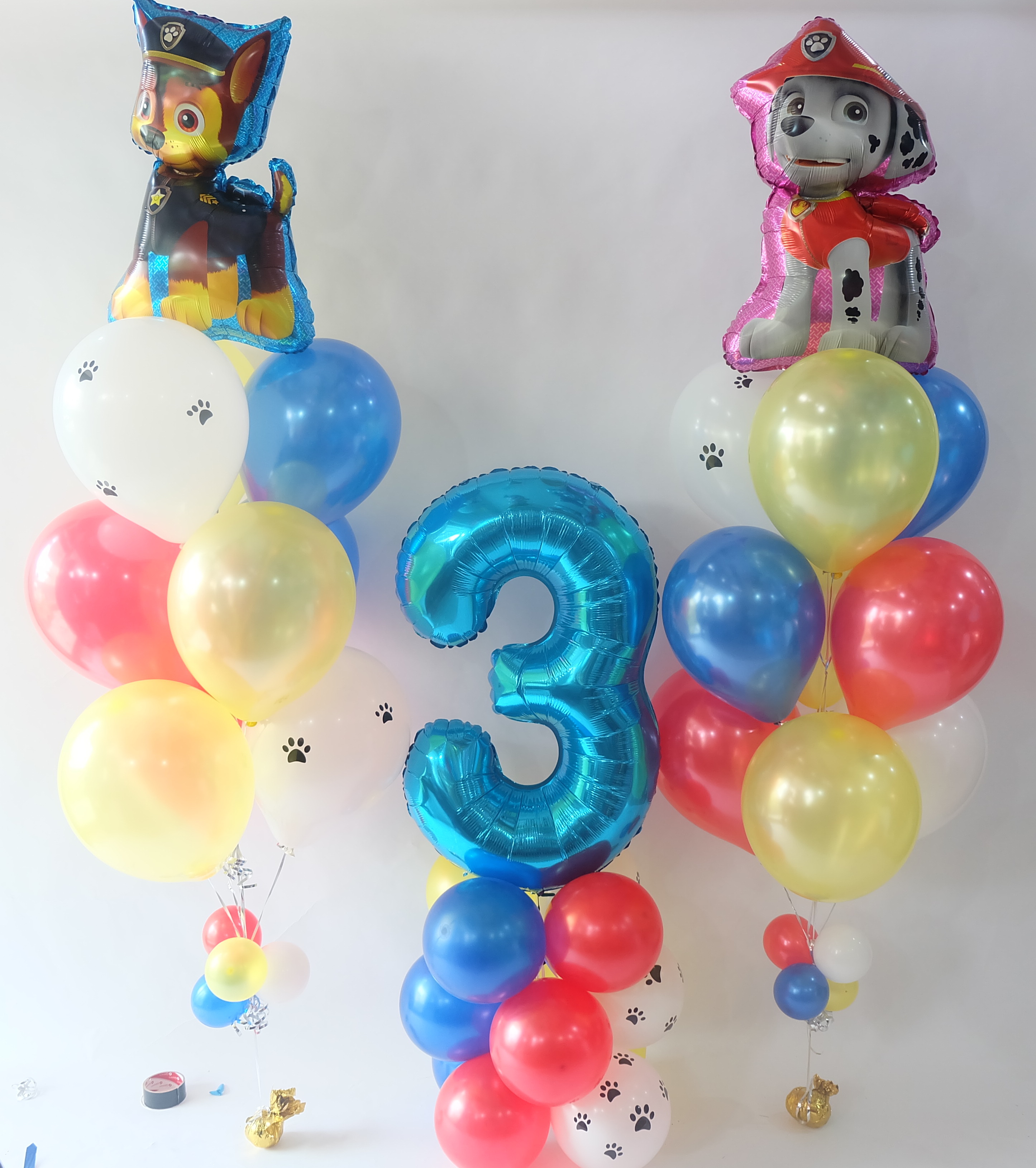 ลูกโป่งวันเกิดเด็กเซ็ตตัวละคร / Birthday Child with Cartoon Character Set