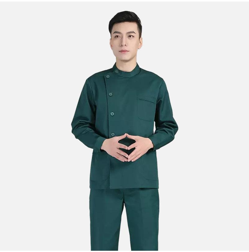 ชุดพยาบาลแขนยาวและแขนสั้น พร้อมกางเกง OLM-3