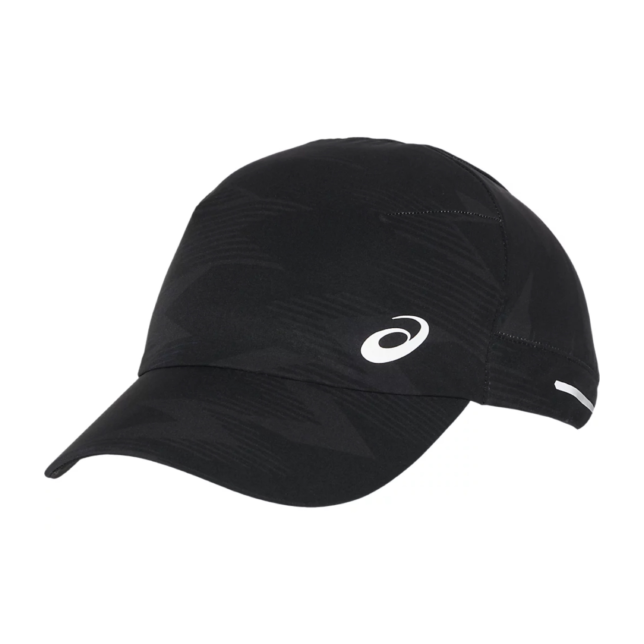 หมวกวิ่ง ASICS Graphic Woven Running Cap ‘BLACK’ (M,L)