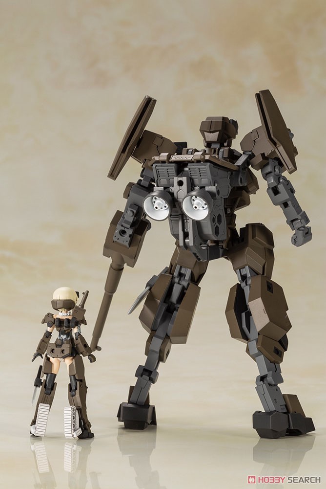 Frame Arms Girl Hand Scale Gourai with Jinrai Armor (Plastic model)
