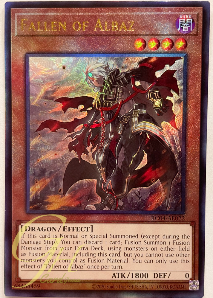 Yugioh [RC04-AE022] Fallen of Albaz (Ultimate Rare)