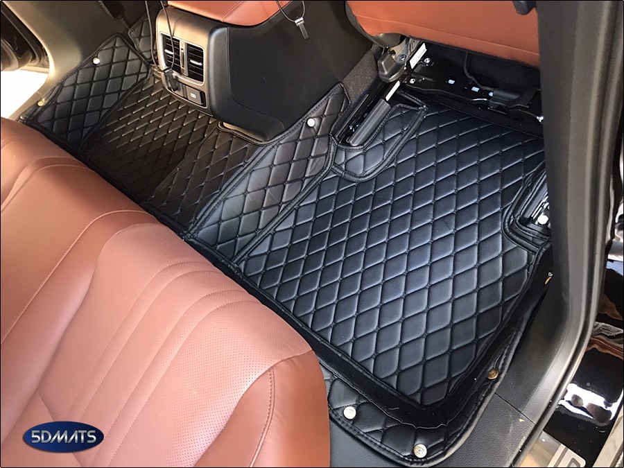 พรมปูพื้นรถยนต์ 6D HONDA ACCORD G10 (ปี2019-24) พรม6D QJ VIP หนาพิเศษ เข้ารูป เต็มคัน 3ชิ้น