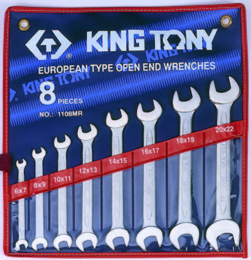 ประแจปากตาย ชุด รุ่น 1108MR,1108SR KINGTONY