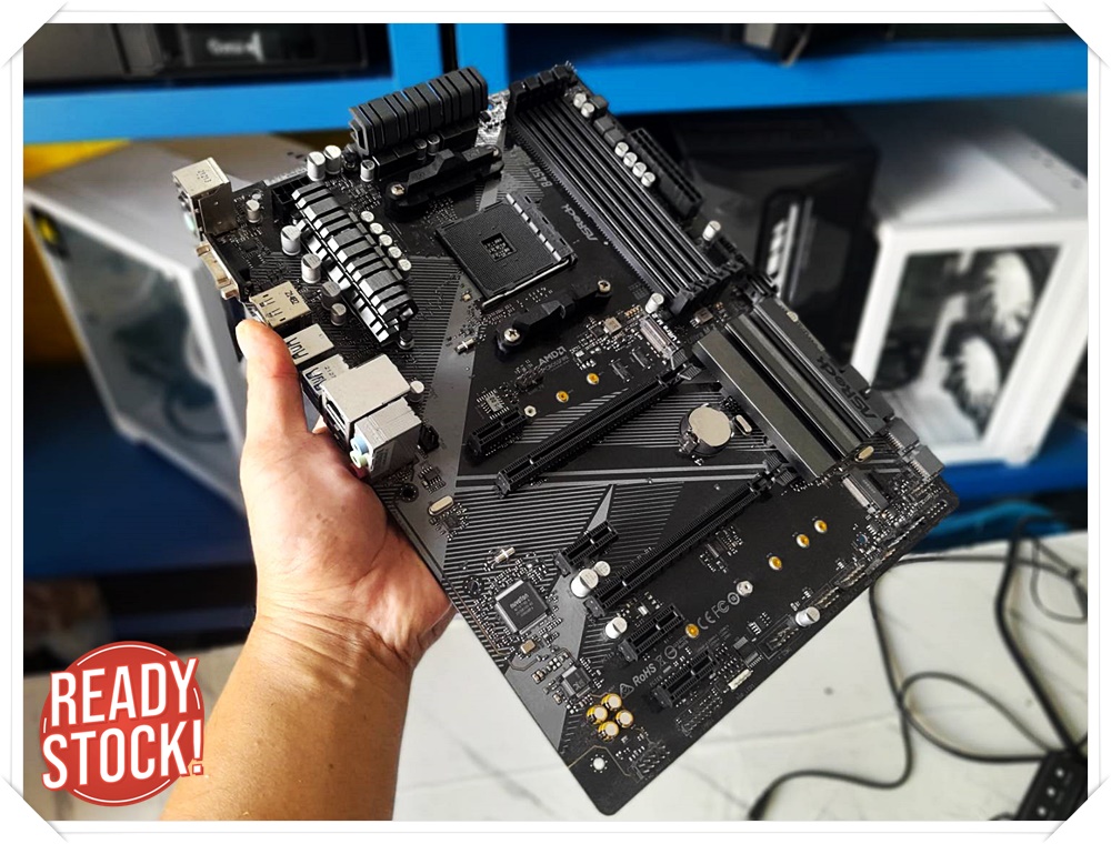 (* มือ2) MAINBOARD (เมนบอร์ด) B450/B450M