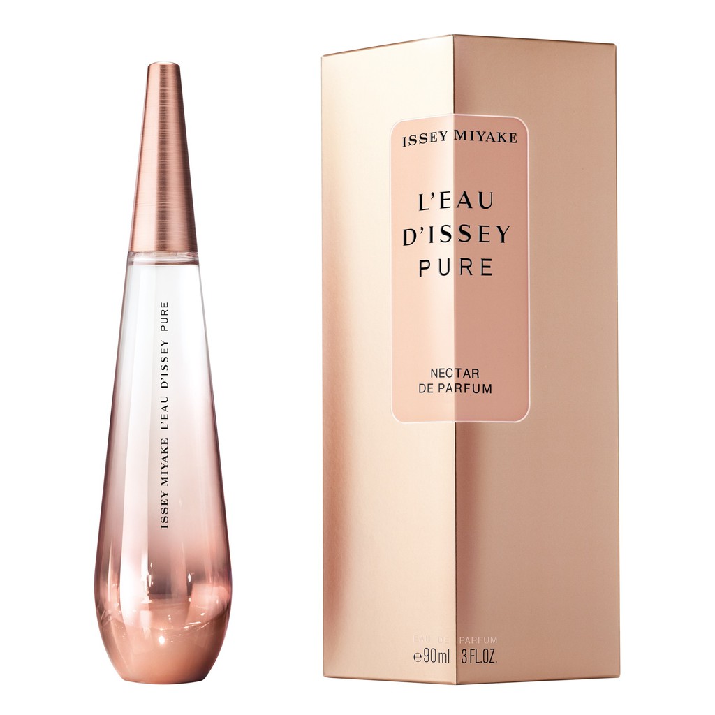 น้ำหอมแท้ ISSEY MIYAKE L'EAU D'ISSEY PURE NECTAR DE PARFUM FOR WOMENEAU DE PARFUM SPRAY 90 ML ของใหม่ กล่องขายซีล