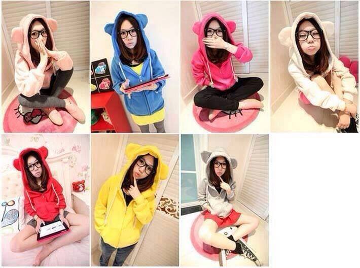 กันหนาวแขนยาวมีหู