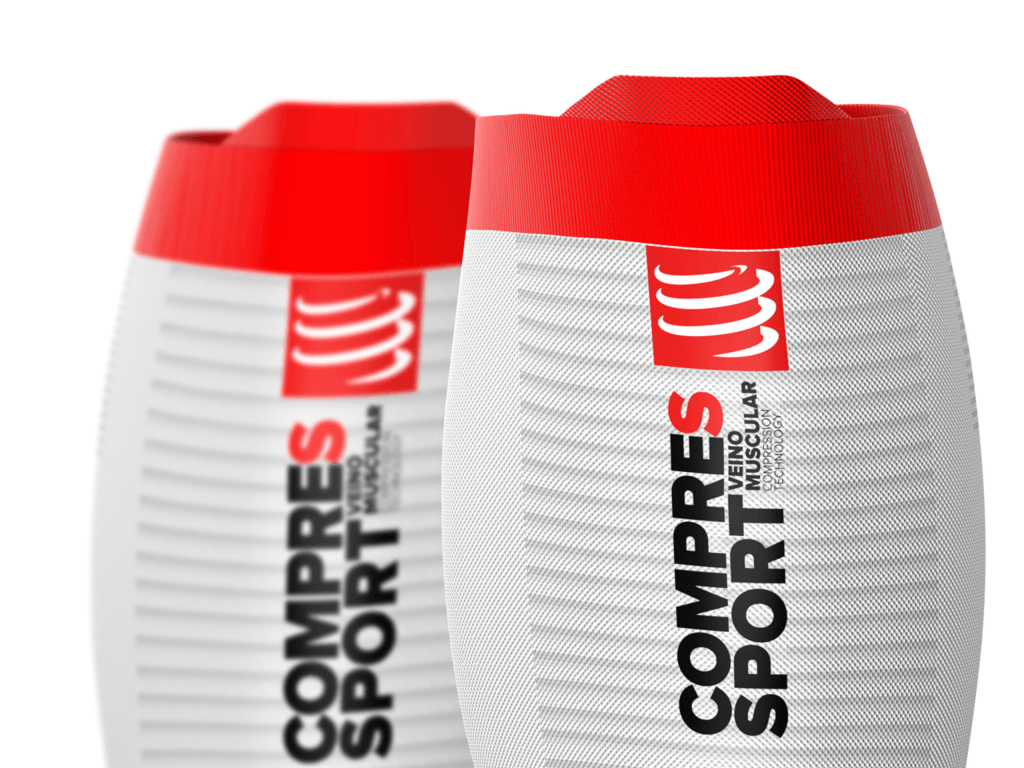 ซัพพอร์ตน่อง Compressport R2 Oxygen Calf Sleeve ‘White’ (T3,T4)