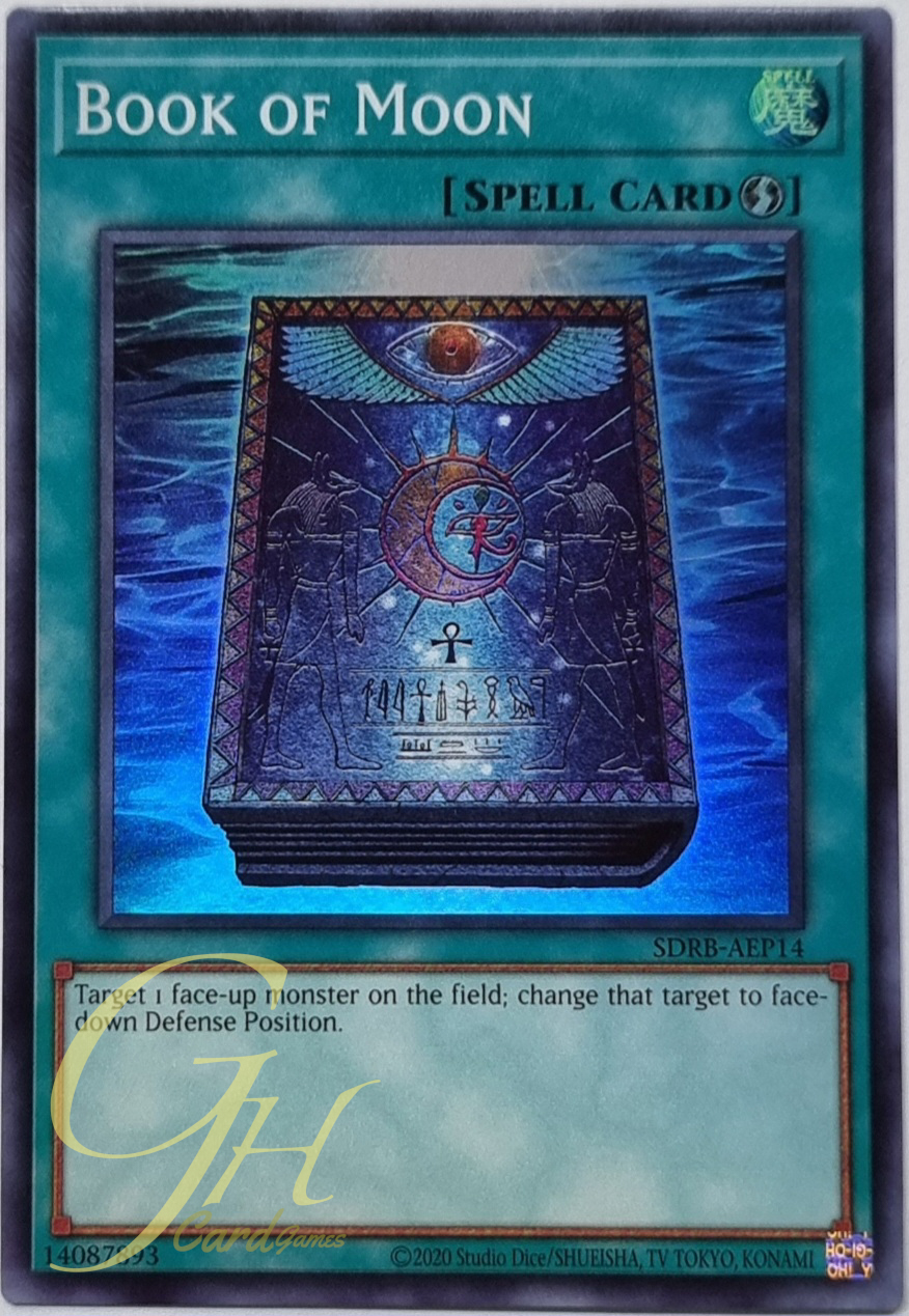 Yugioh [SDRB-AEP14] Book of Moon (Super Rare)