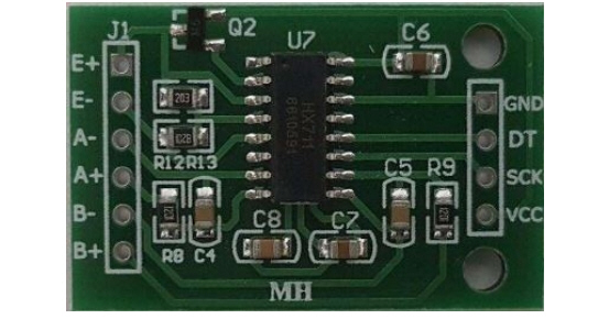 HX711 โมดูลขยายสัญญาณจาก load cell