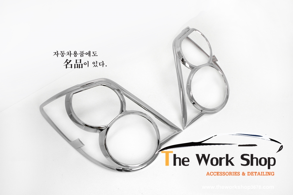 Chrome Rear Lamp Cover / Rear Lamp Garnish for Sonic 4 door ( โครเมี่ยมแต่งไฟท้าย )