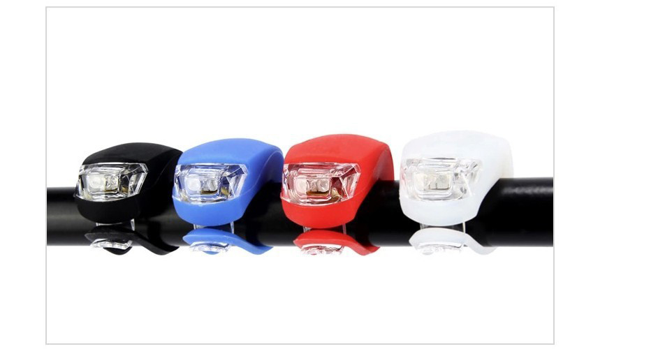 ไฟจักรยาน รุ่น ไฟซิลิโคนตากบ 2LED