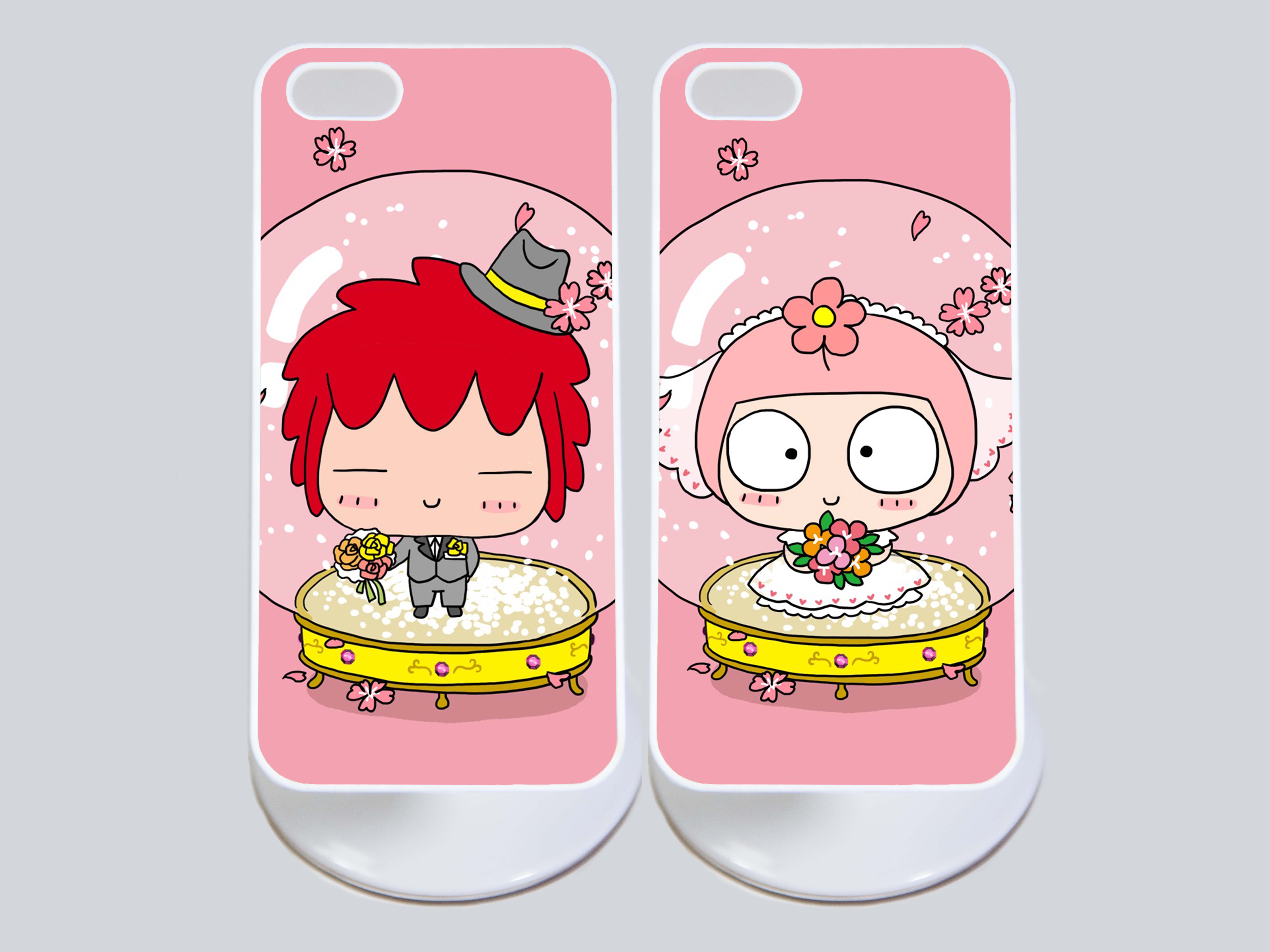 เคสสั่งทำ - ลายการ์ตูนคู่