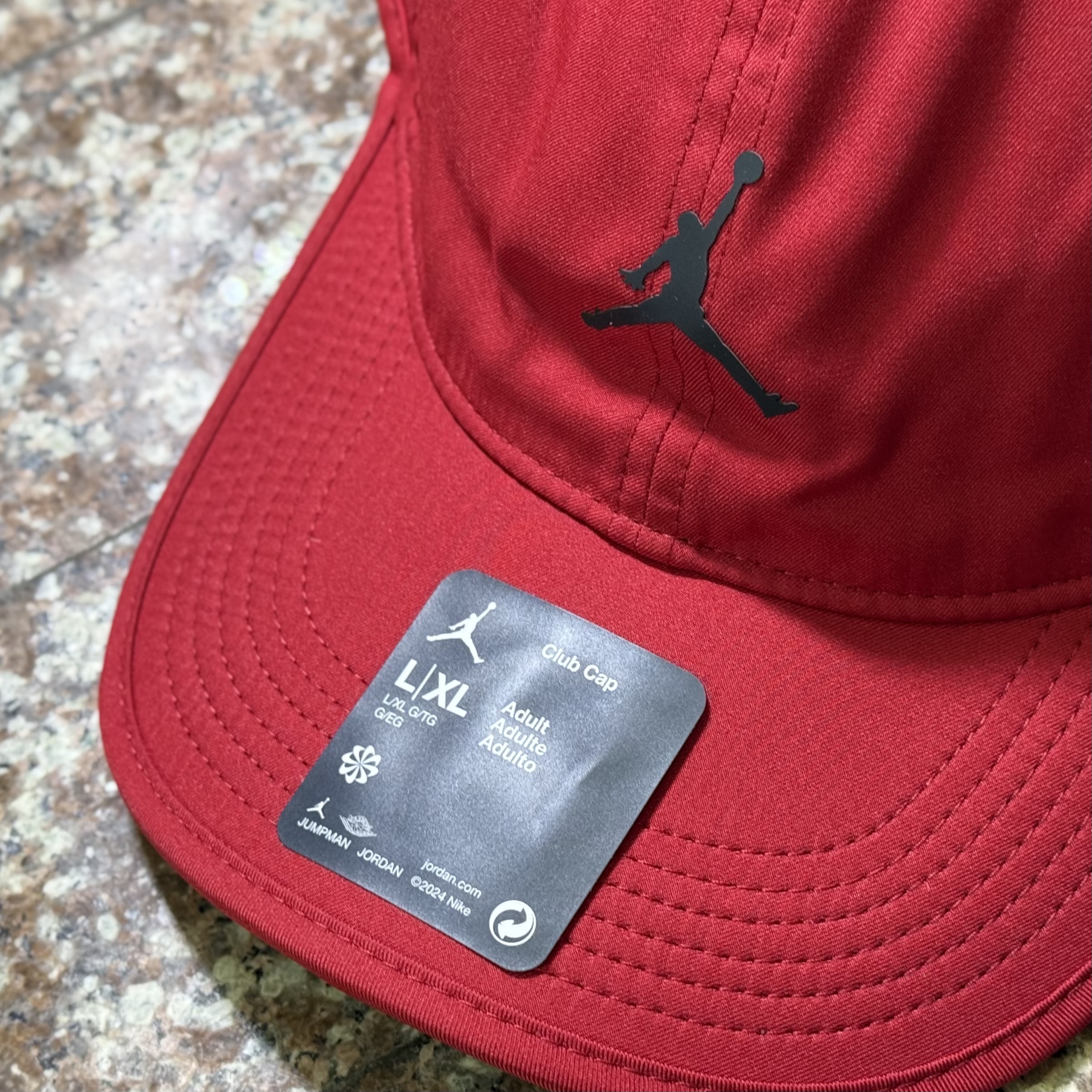 หมวกวิ่ง Nike Jordan Jumpman Club Cap ‘RED’ (S/M)