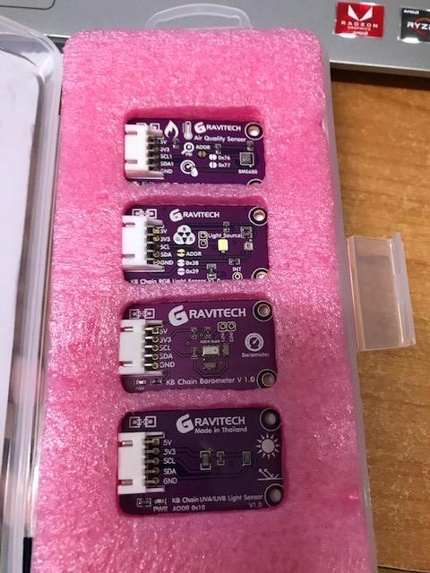 ชุดสถานีตรวจอากาศ (Weather Station Chain Kit)