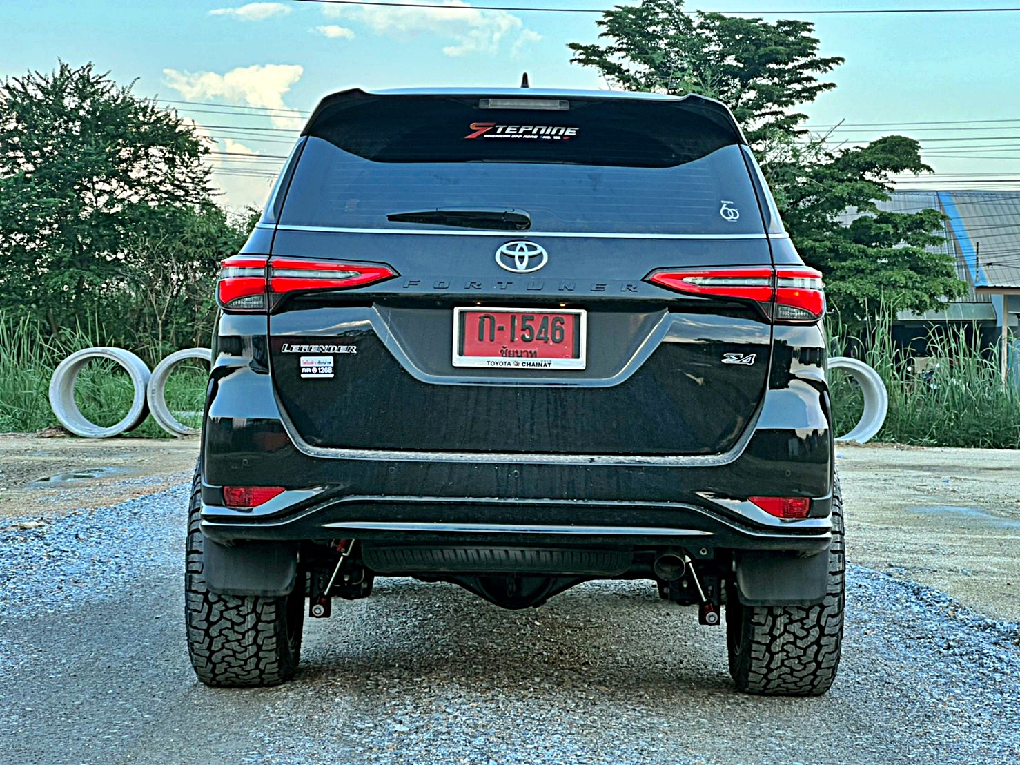 #TOYOTA_LEGENDER_จองคิวจากชัยนาท ไม่ยก ใส่ล้อออฟลบ