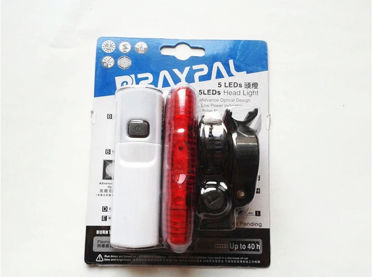 ไฟหน้าจักรยาน+ไฟท้ายจักรยาน RAYPAL