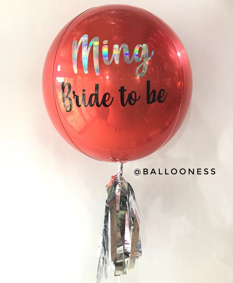 ลูกโป่ง ORBZ ขนาด24นิ้ว Bride to be