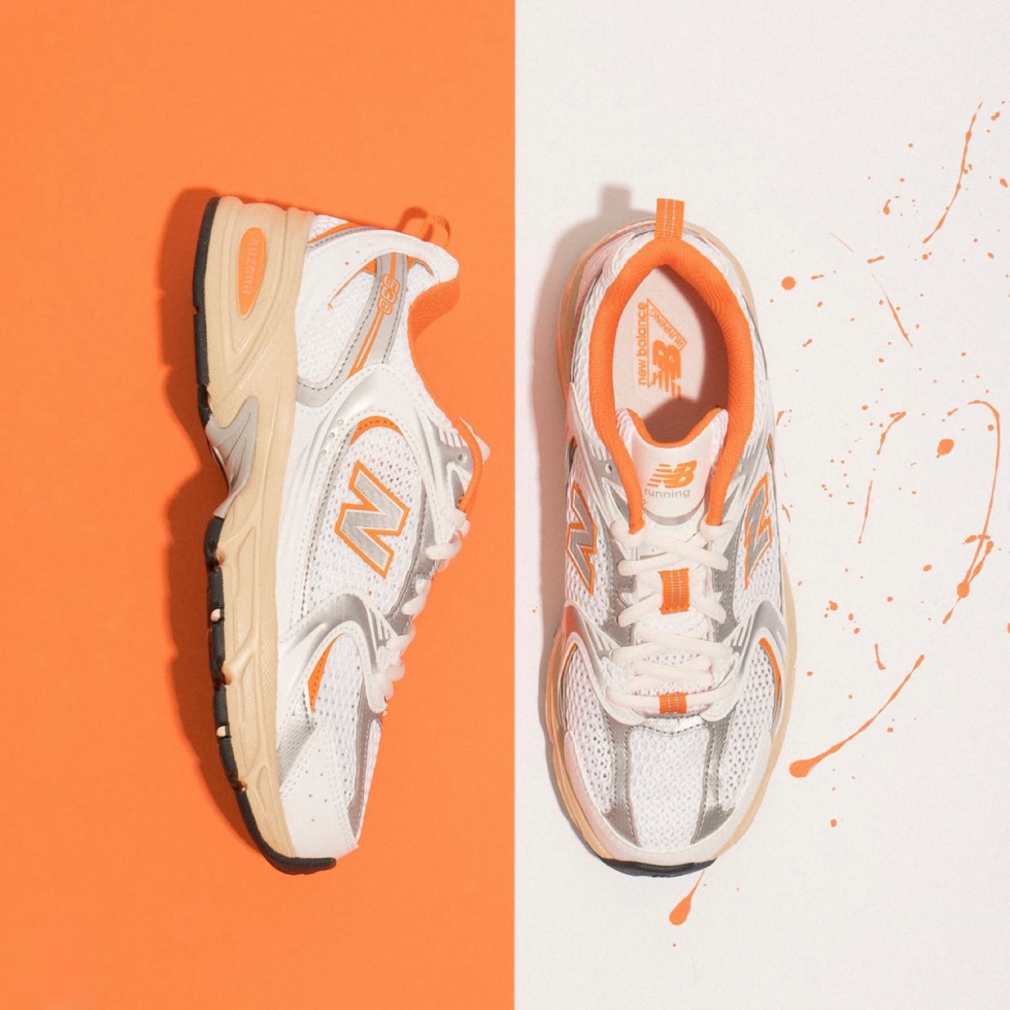 รองเท้า New Balance 530 ‘White/Sun Glow’ (M8/8.5/9/11US)